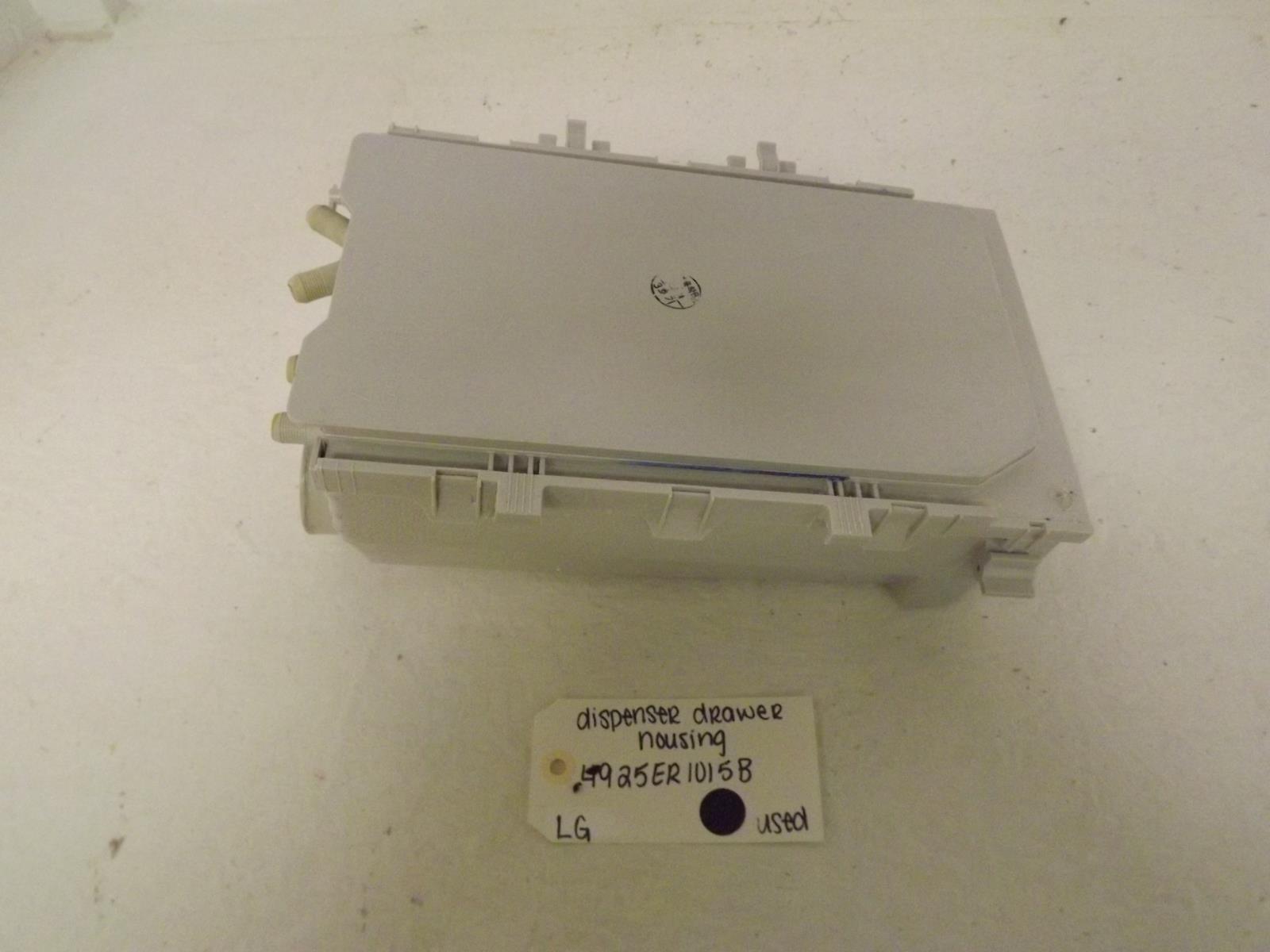 LG Washer 4925ER1015B Dispenser Drawer Housing Used LG Washer 4925ER1015B Dispenser Drawer Housing Used